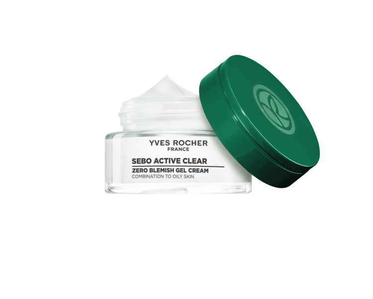 Sebo Active Clear - Гель-Крем «Ноль Недостатков» - Для комбинированной и жирной кожи, 50 мл