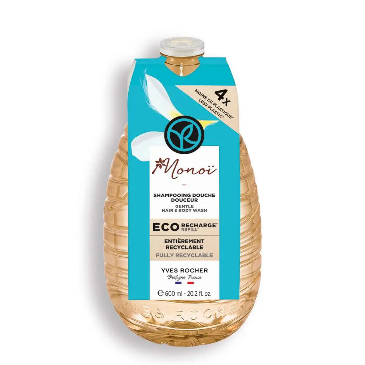 Monoi Eco Refill Сменный гель- шампунь для волос и тела - 600 мл