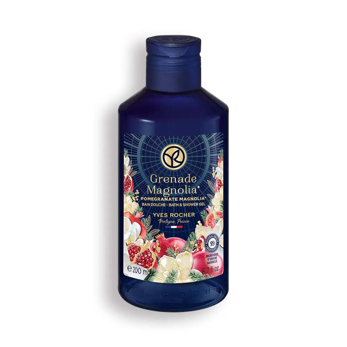Гель для душа и ванны «Гранат & Магнолия», 200 мл