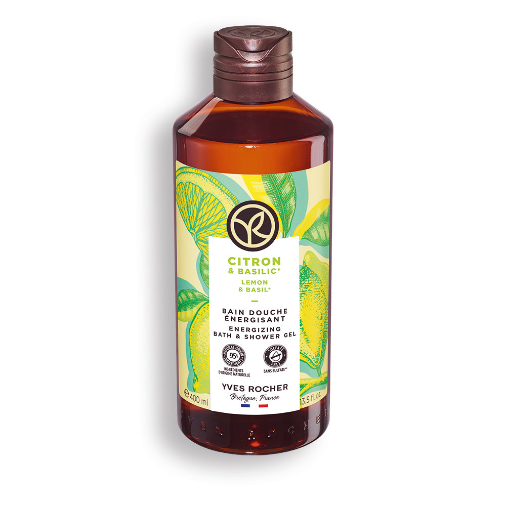 Гель для Ванны и Душа «Лимон и Базилик», 400мл