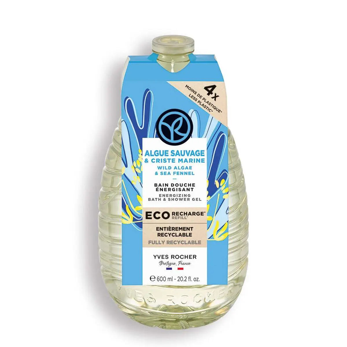 Eco Refill- Гель для Душа и Ванны «Морские Водоросли & Морской Фенхель», 600 мл