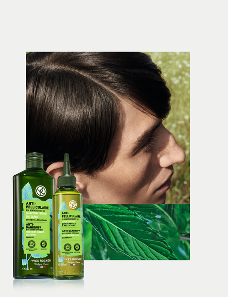 Шампунь ПРОТИВ ПЕРХОТИ с Перечной Мятой БИО - Без Сульфатов - Для волос, склонных к перхоти, 300мл.