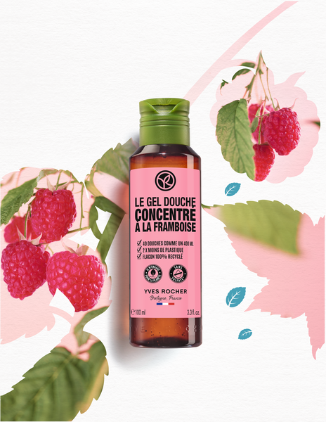 Гель для Душа в Экоформате «Малина»100 мл