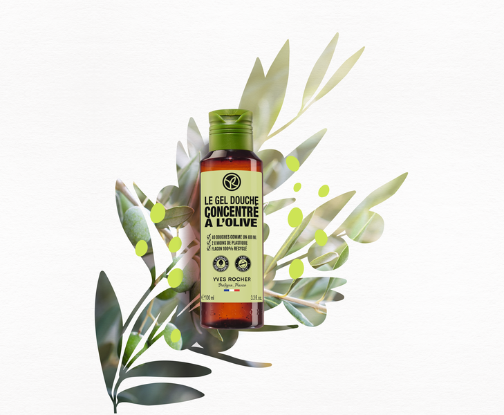 Концентрированный гель для душа Олива и Петигрен, 100 мл