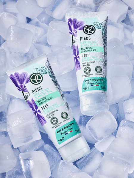 Охлаждающий гель для снятия усталости ног с органической Мятой 75 мл