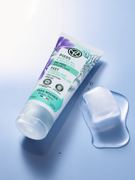 Охлаждающий гель для снятия усталости ног с органической Мятой 75 мл