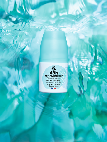 Дезодорант-Антиперспирант 48 часов с Морскими Водорослями из Бретани, Франции, 50 мл